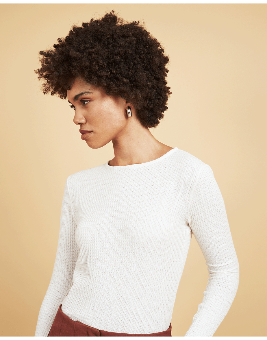 Blusa malha vie off-white