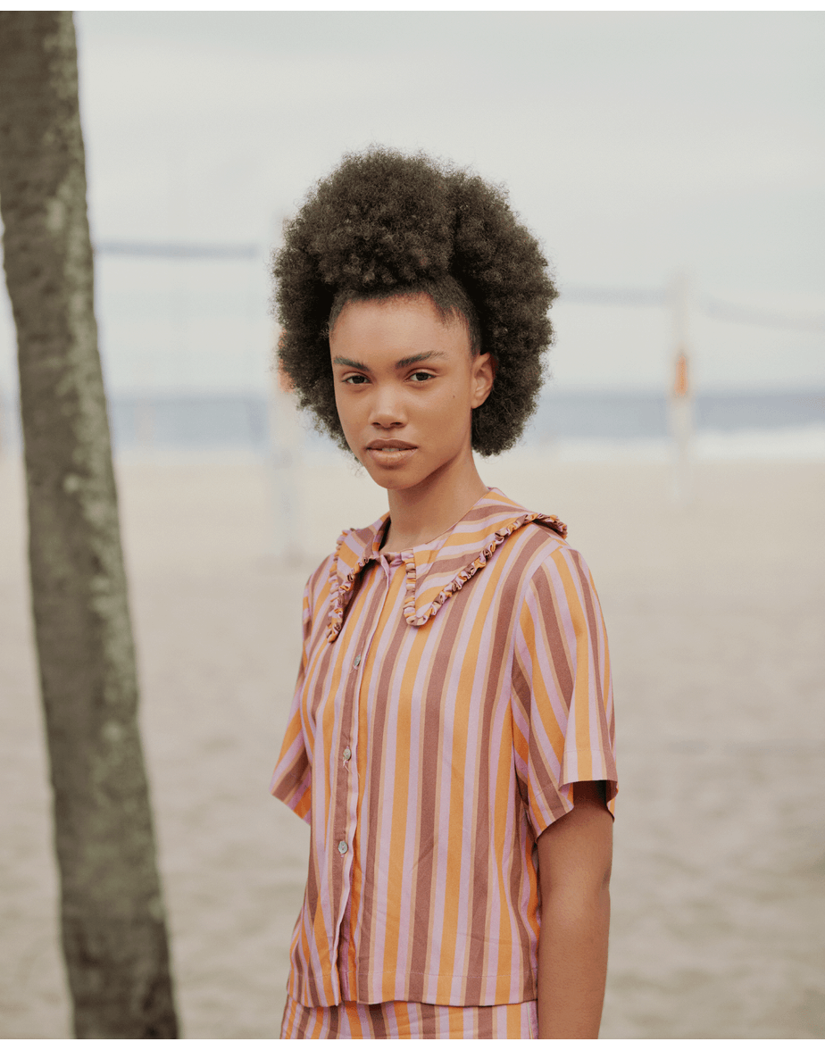 Blusa listrada verano listrado