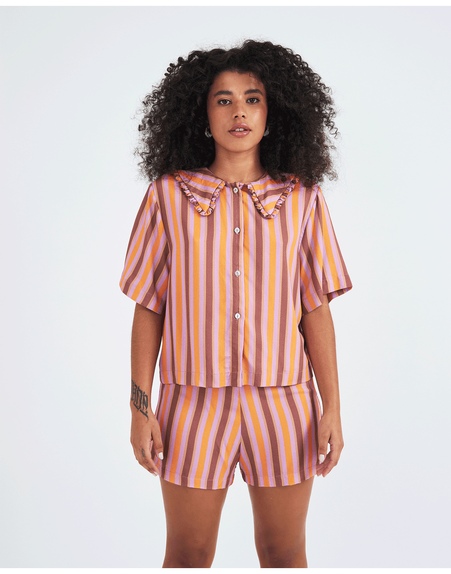 Blusa listrada verano listrado