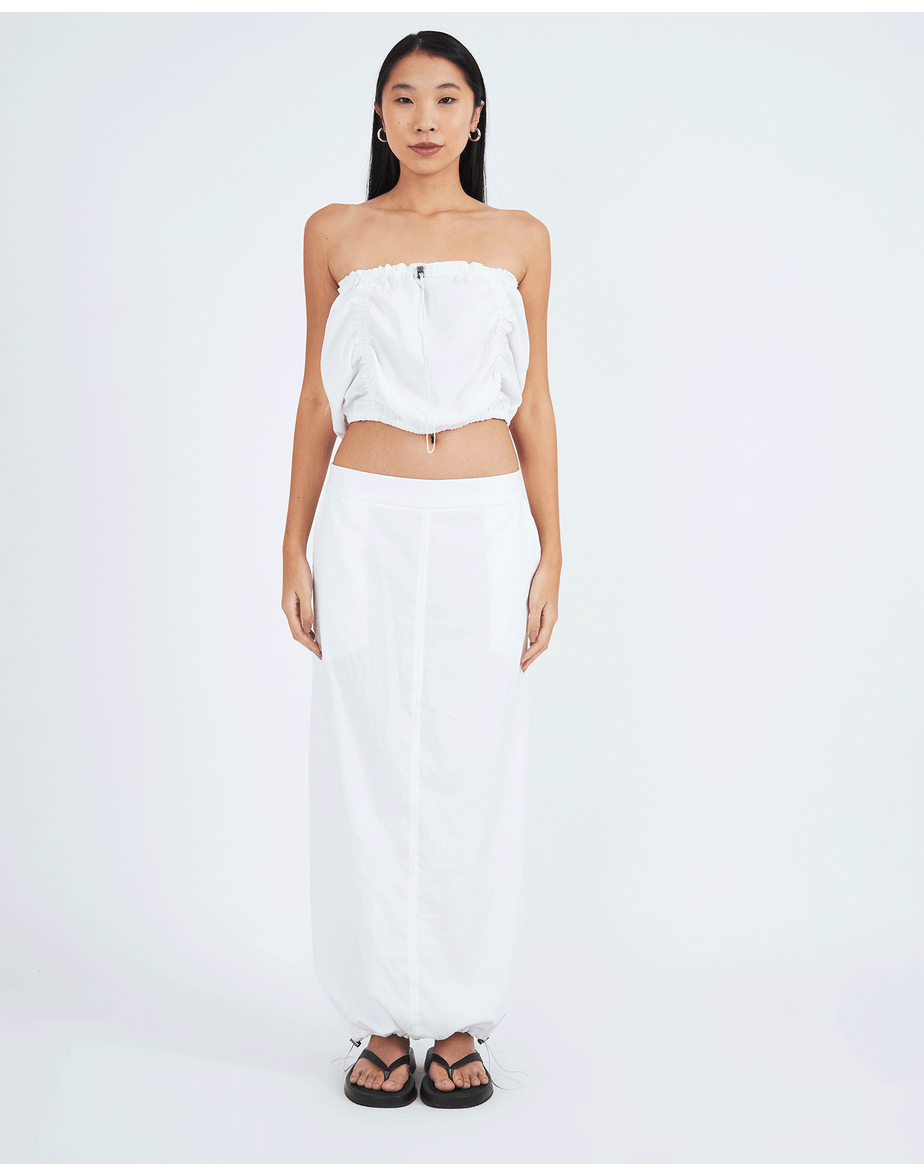 Saia elastico sport off-white