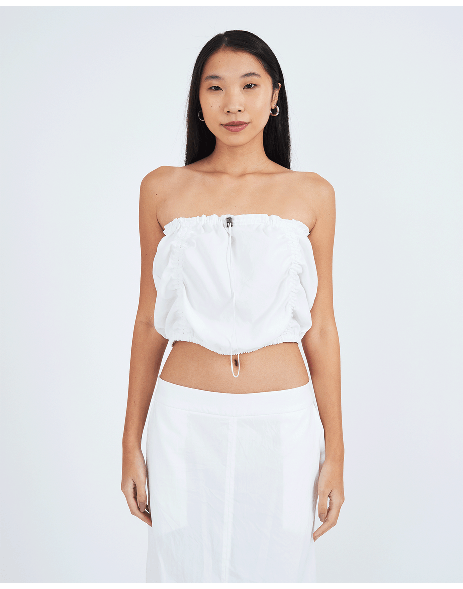 Top elástico sport off-white