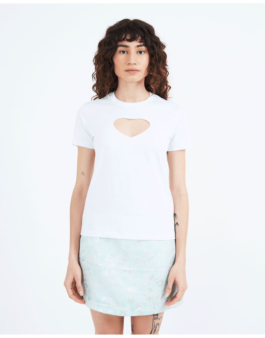 T-shirt love ties branco