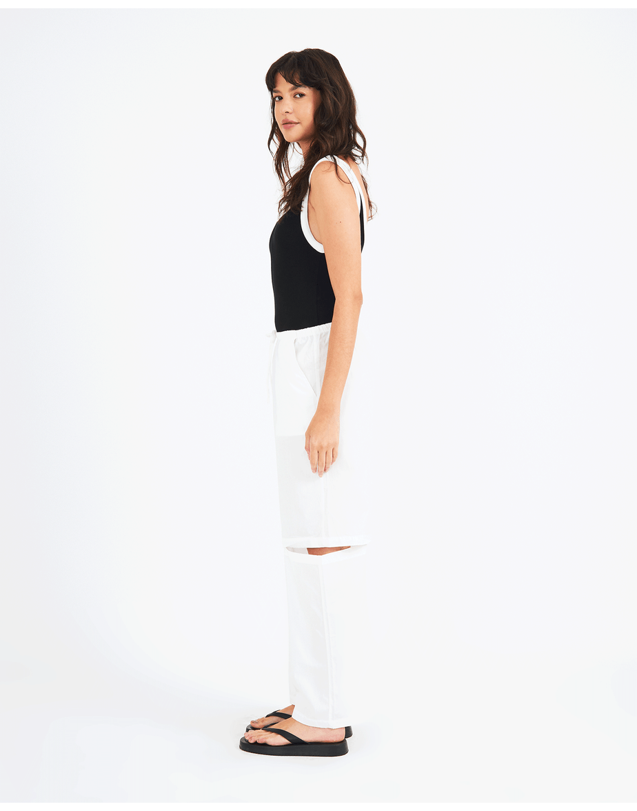 Calça vazado sut off-white