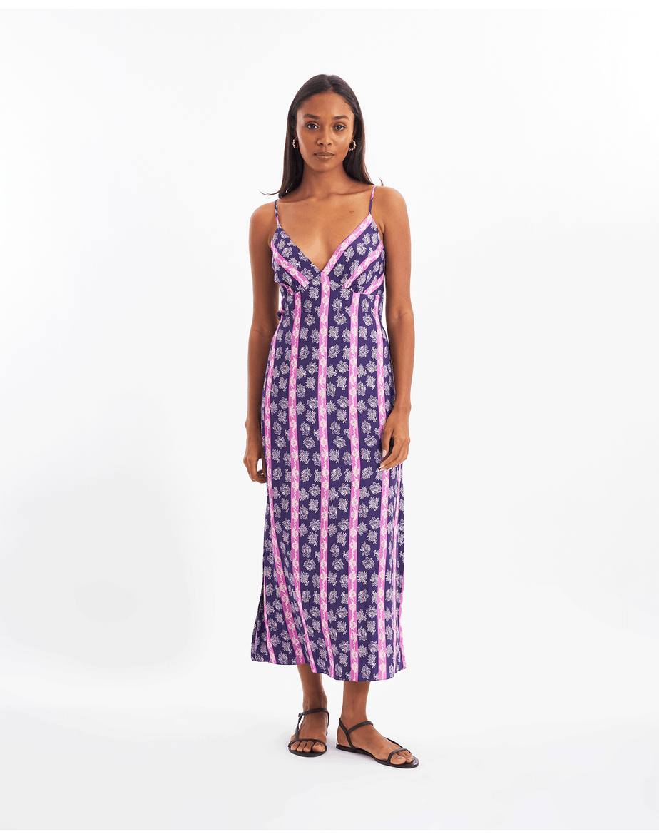 Vestido estampado sul estampado