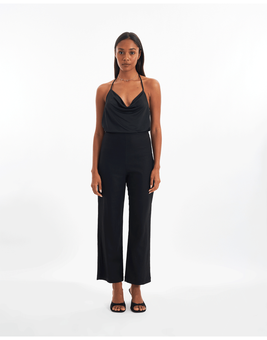 Calça cropped bossa preto