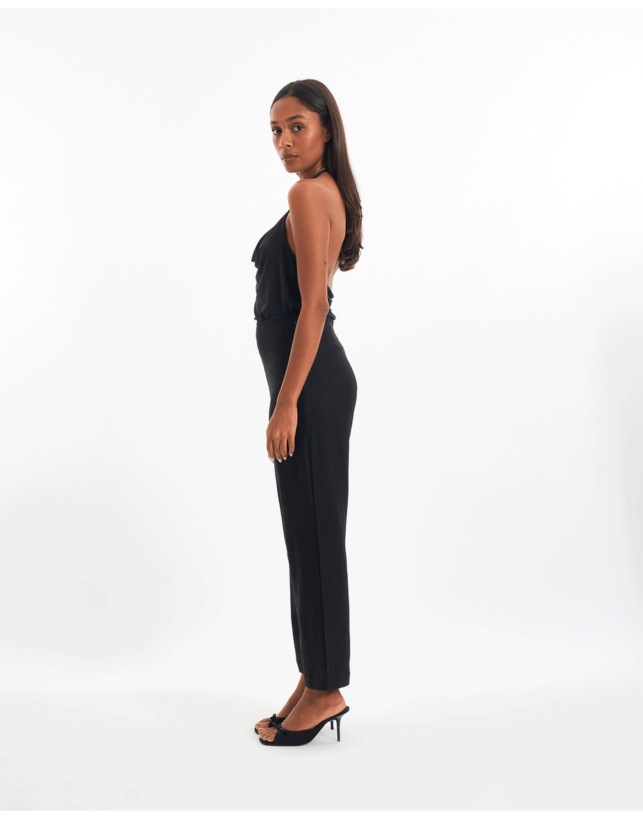 Calça cropped bossa preto