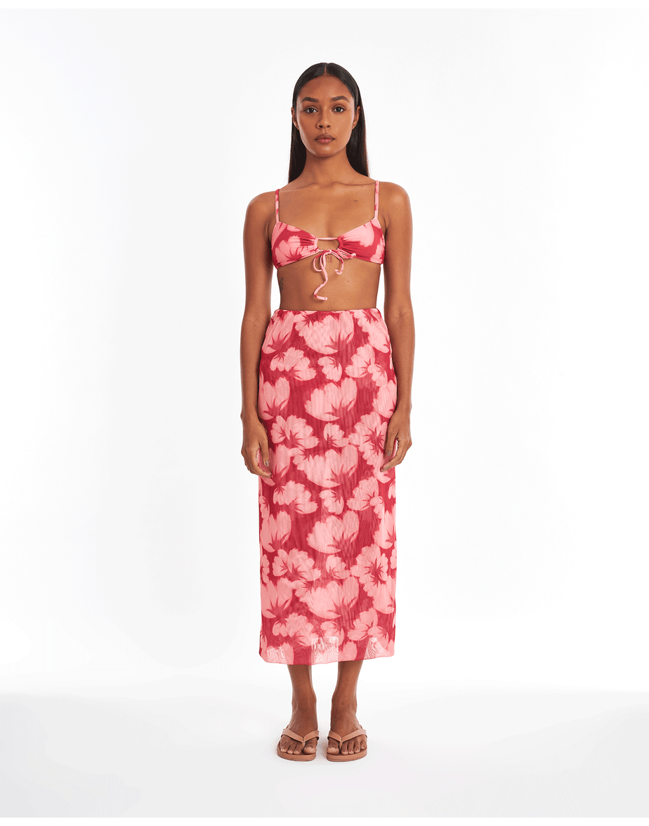 Saia Estampa Par Estampado