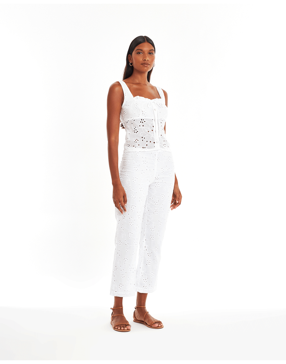 Calça laise zen branco