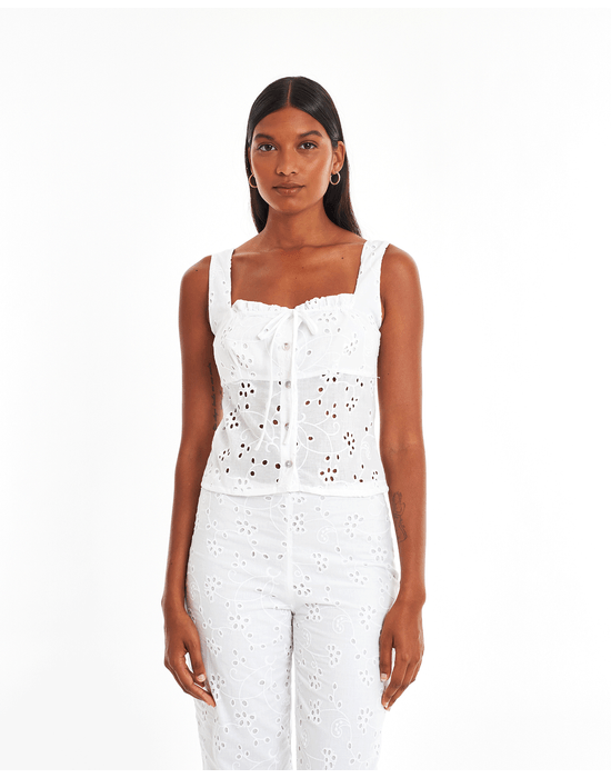 Blusa laise zen branco