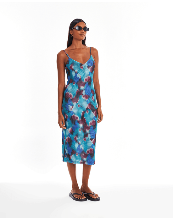 Vestido estampado zen estampado