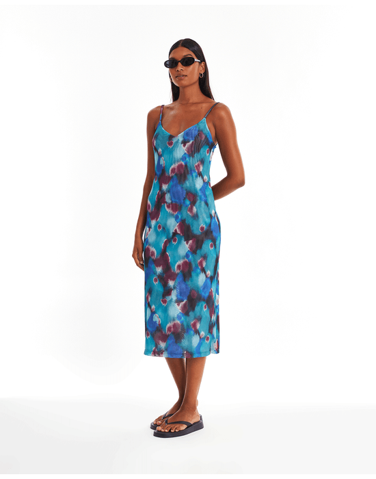 Vestido estampado zen estampado