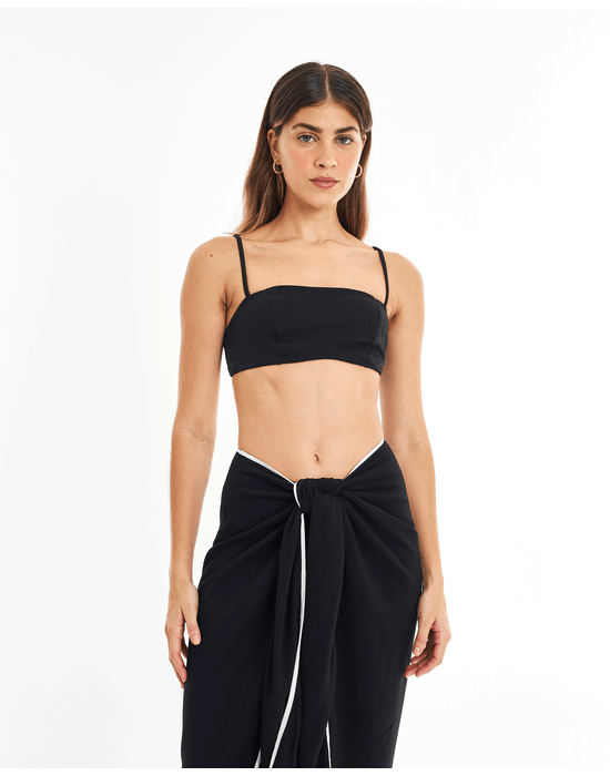 Top cotton zen preto