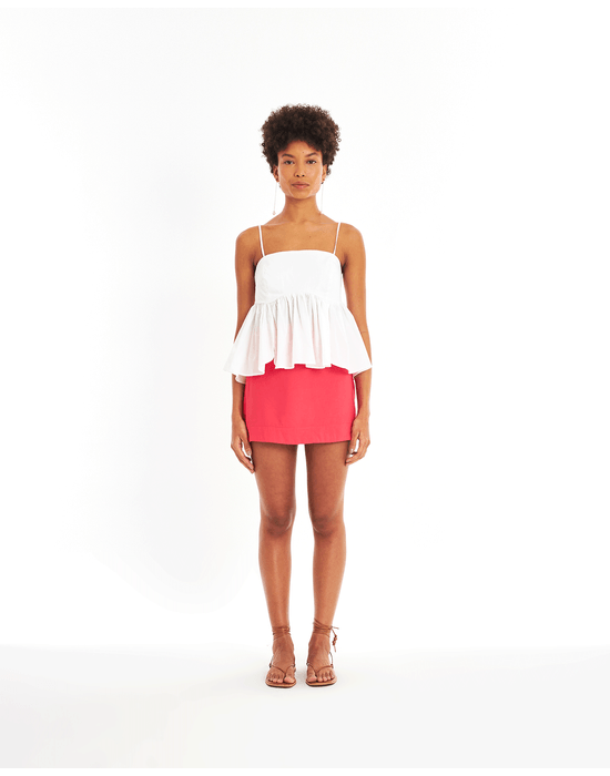 Saia mini sut vermelho