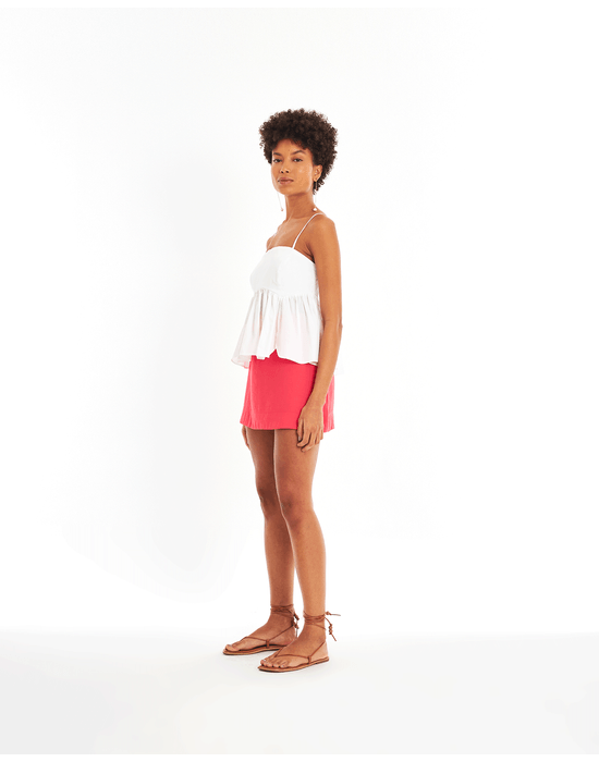 Saia mini sut vermelho