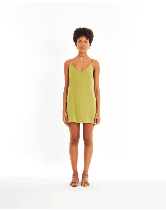 Vestido mini ter verde