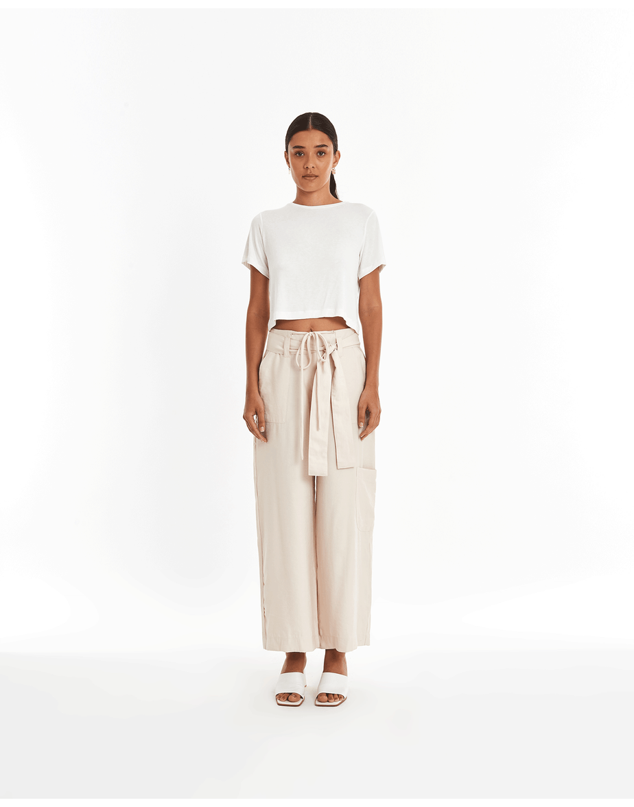 Calça bolsos can off-white