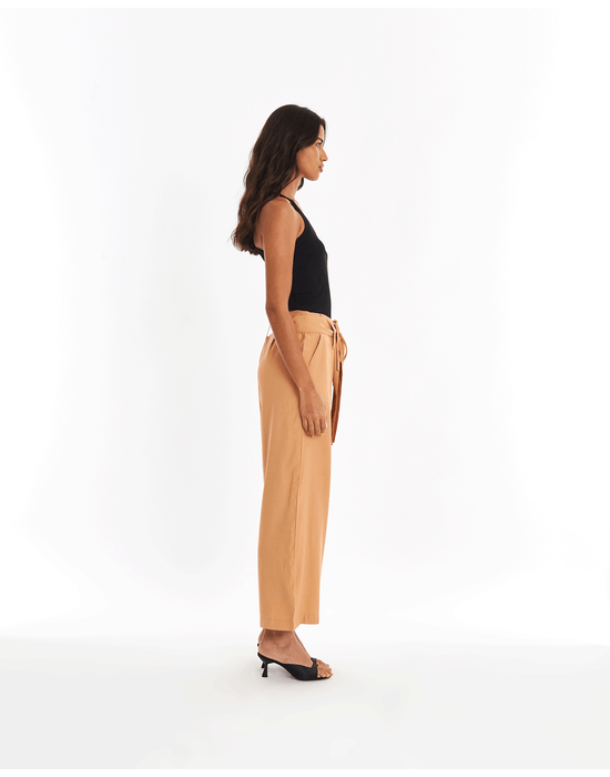 Calça bolsos can bege