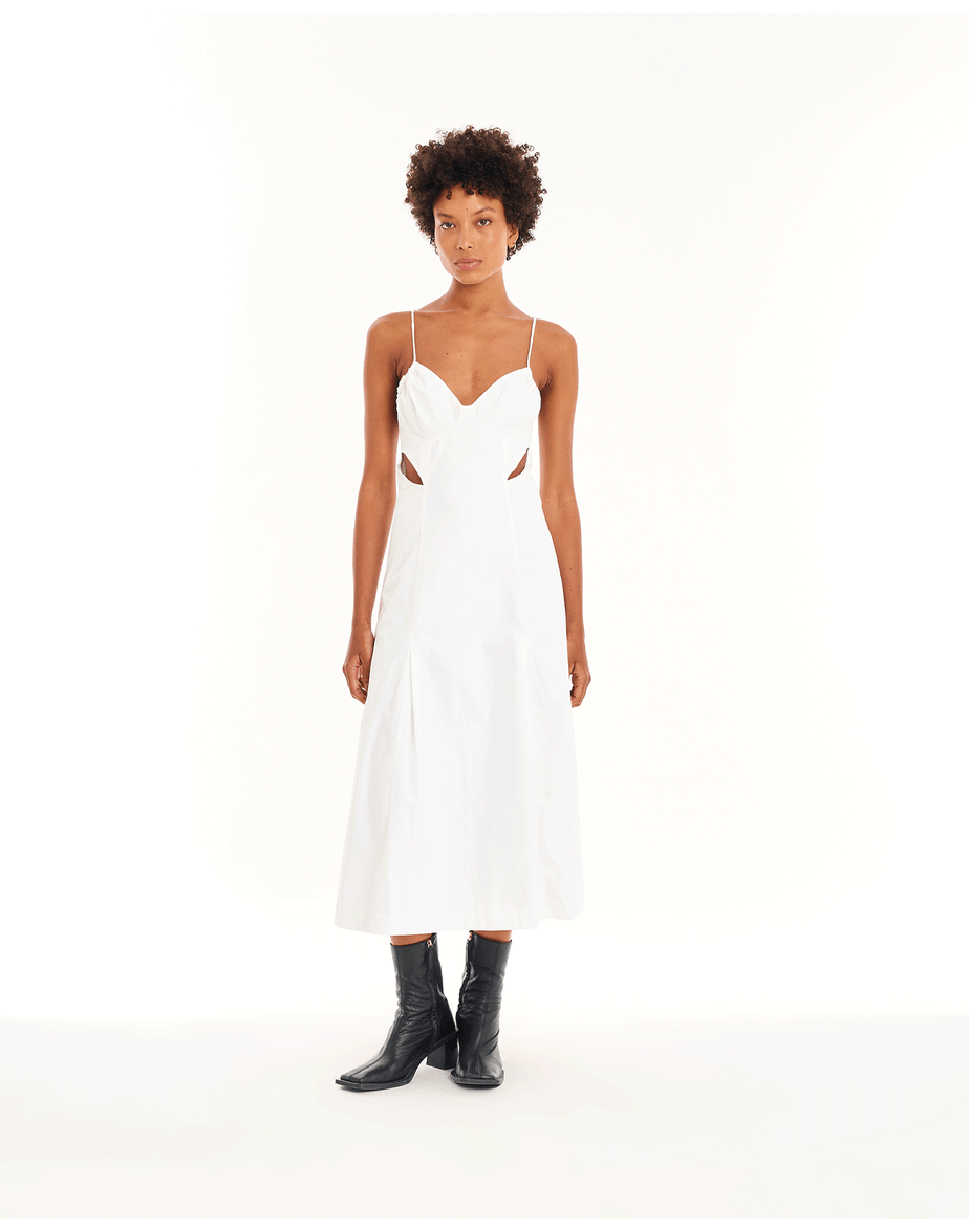 Vestido corselet bossa branco