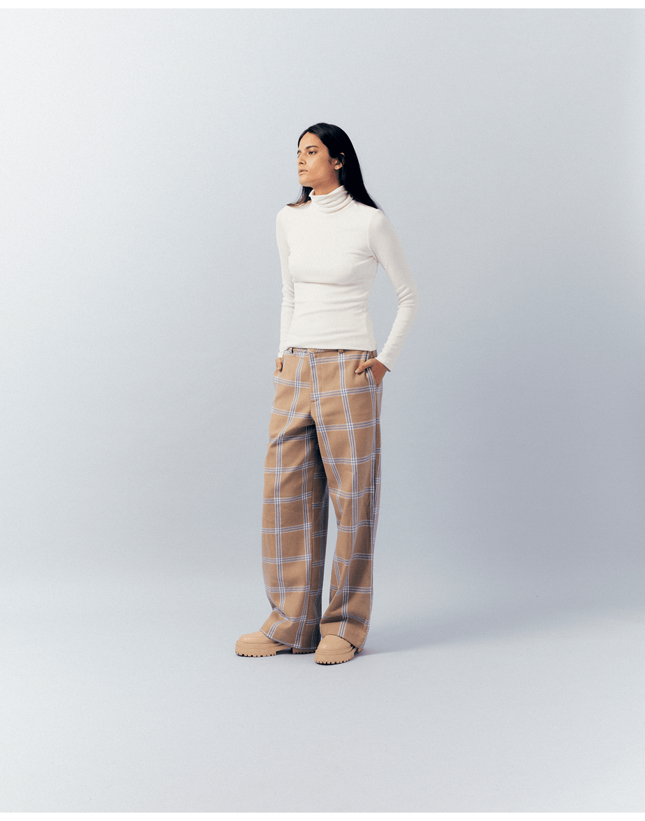 Calça xadrez inv xadrez