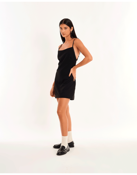 Vestido quad tot preto