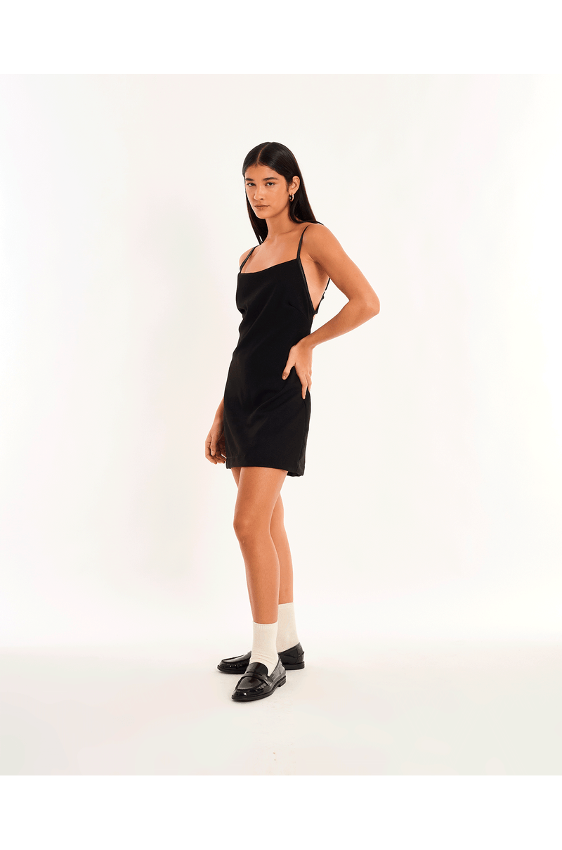 Vestido quad tot preto