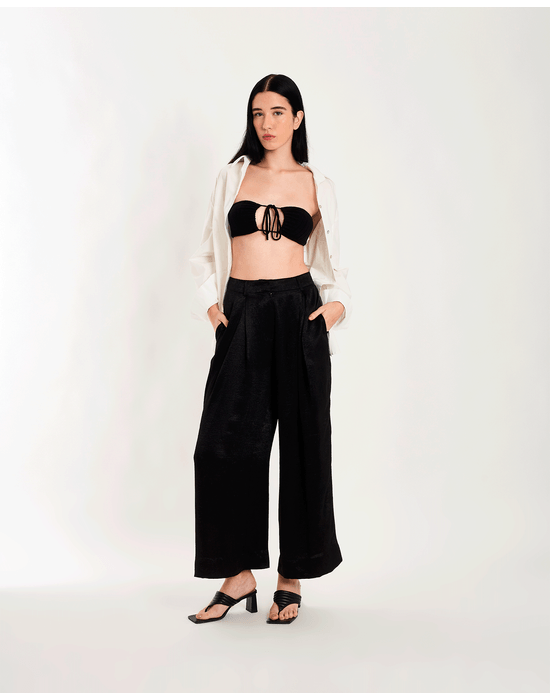 Calça pantalona pen preto