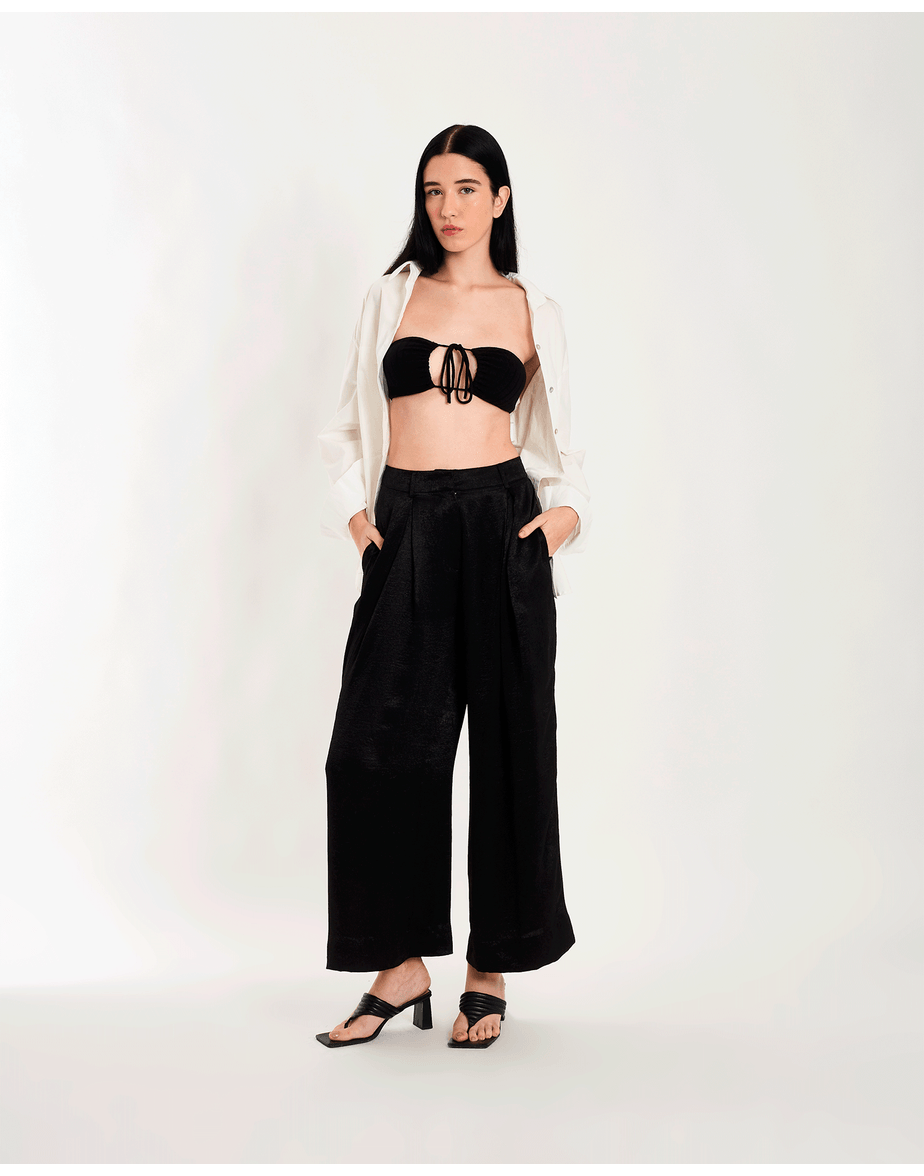 Calça pantalona pen preto