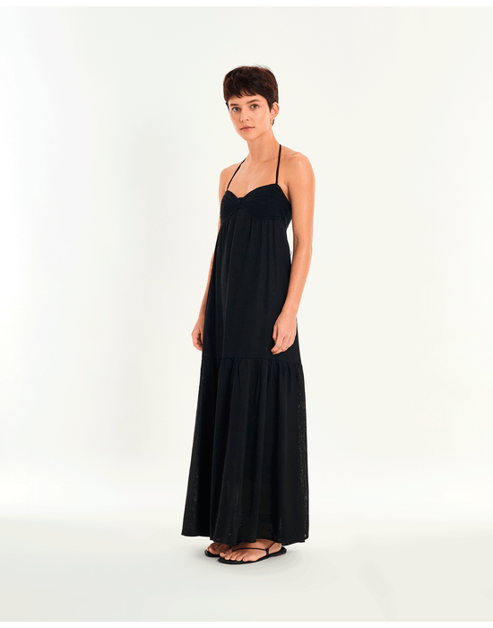 Vestido bojo sol preto