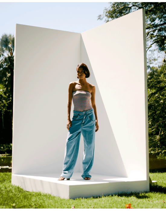 Calça jeans nos  jeans