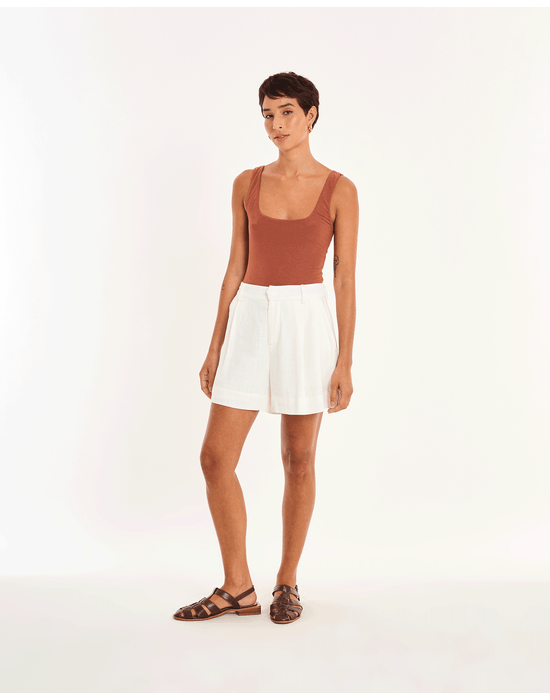 Short alf nos off-white