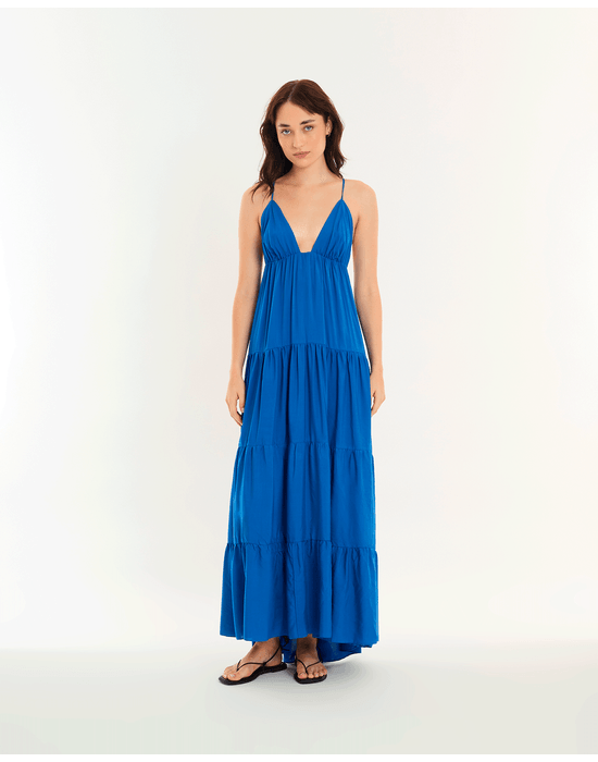 Vestido 3 marias alt azul