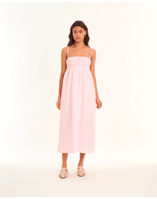 Vestido lastex tic rosa
