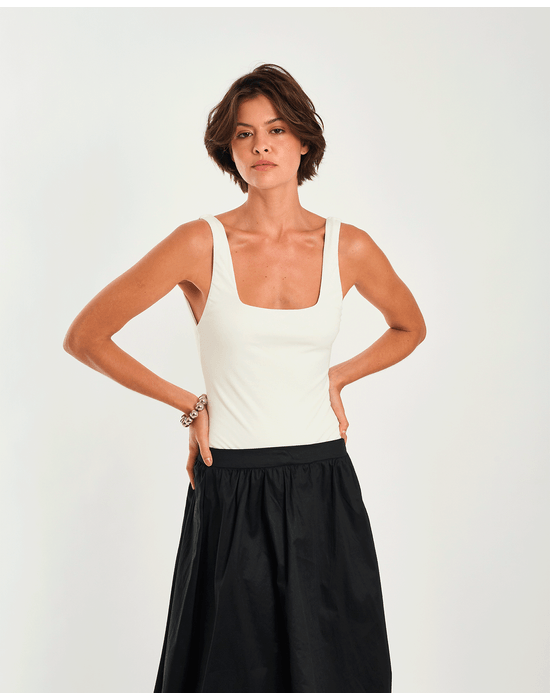 Body oval ade off-white