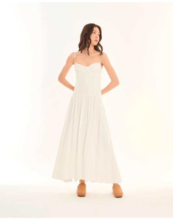 Vestido bruxelas ess off-white