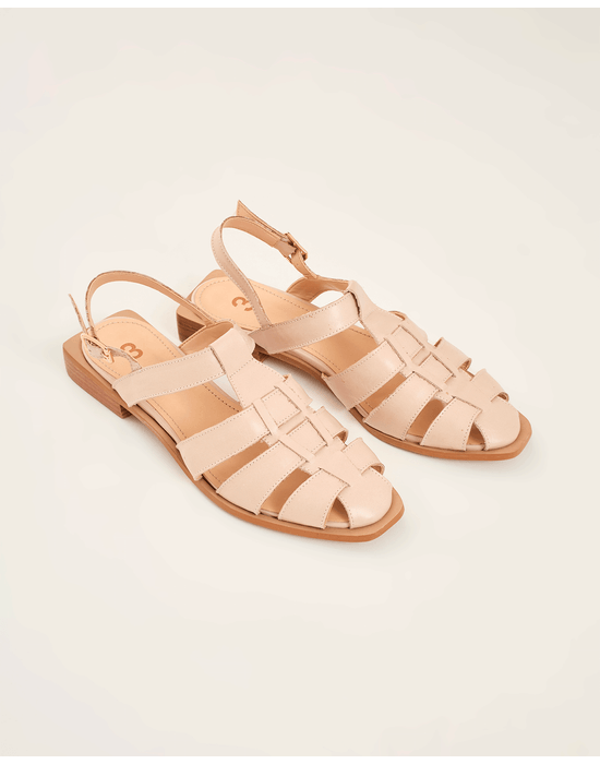Sandália tiras ess  off-white