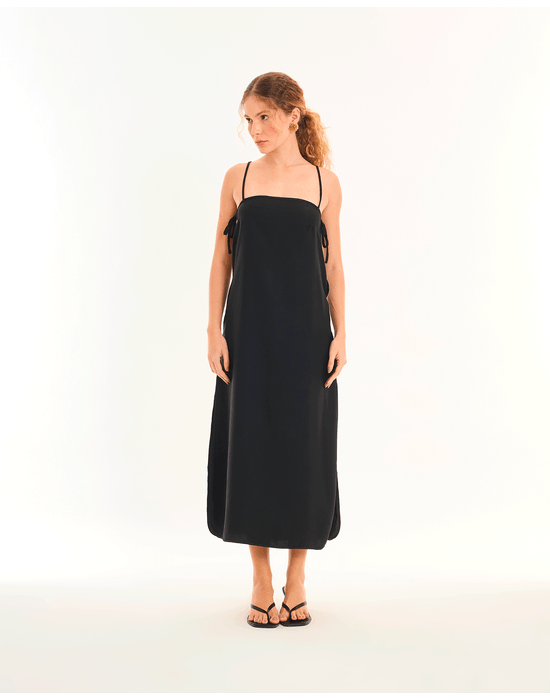 Vestido royale tec preto