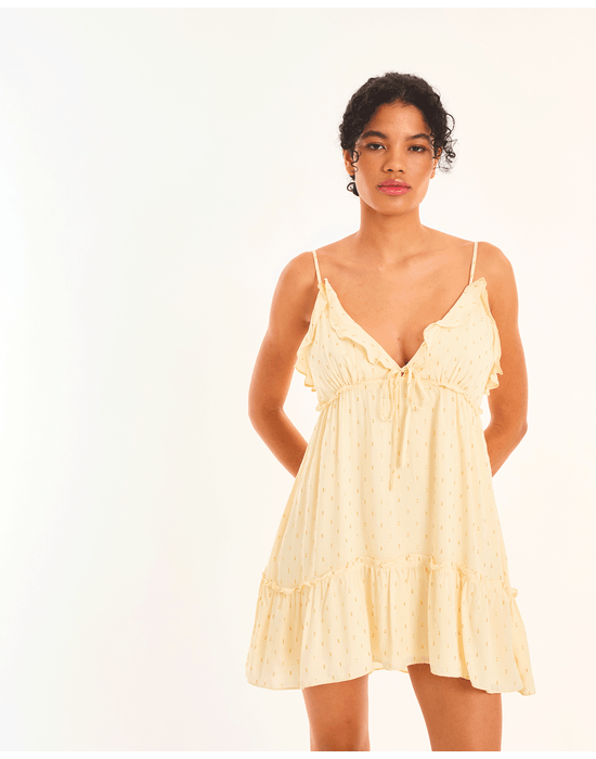 Vestido bossa neo off-white