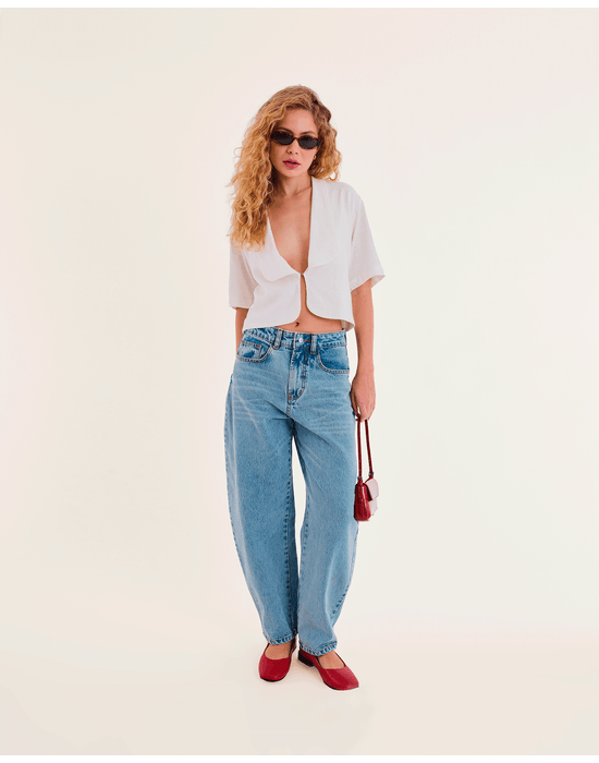 Calça jeans tec jeans