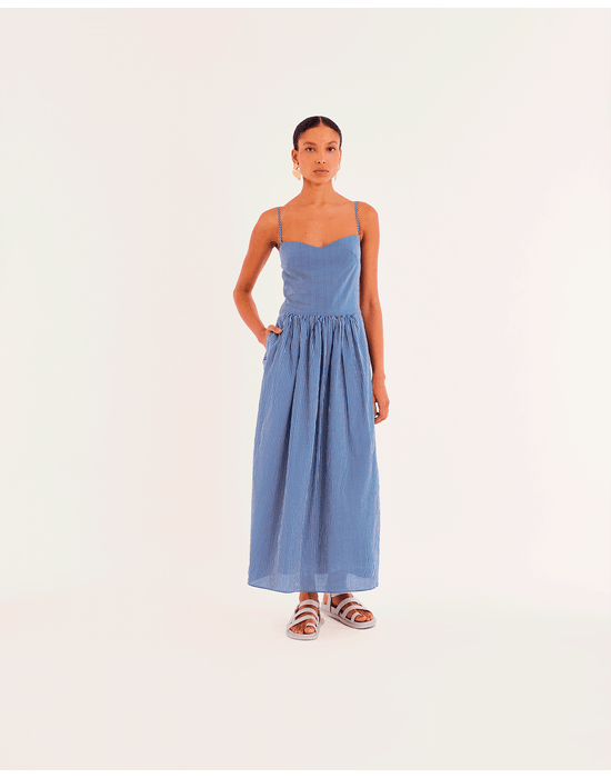 Vestido tqc listrado nav listrado