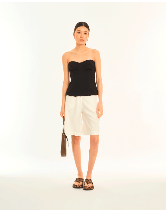 Bermuda nervura time off-white