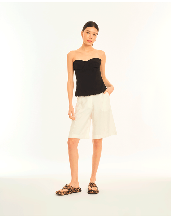 Bermuda nervura time off-white