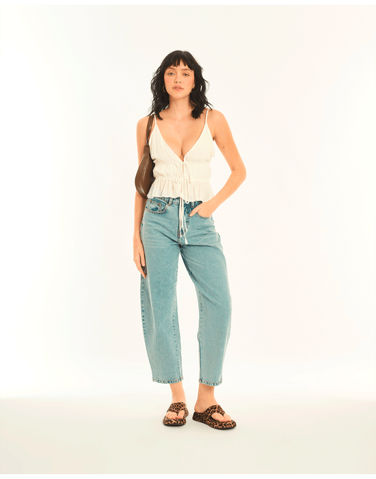 Top laços dol  off-white