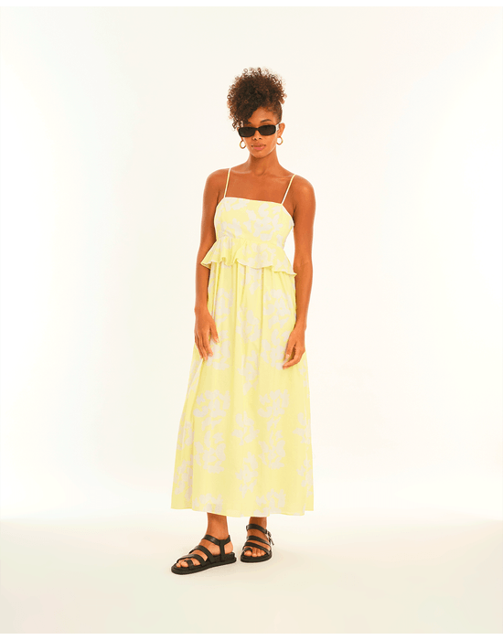 Vestido cotton kas  estampado