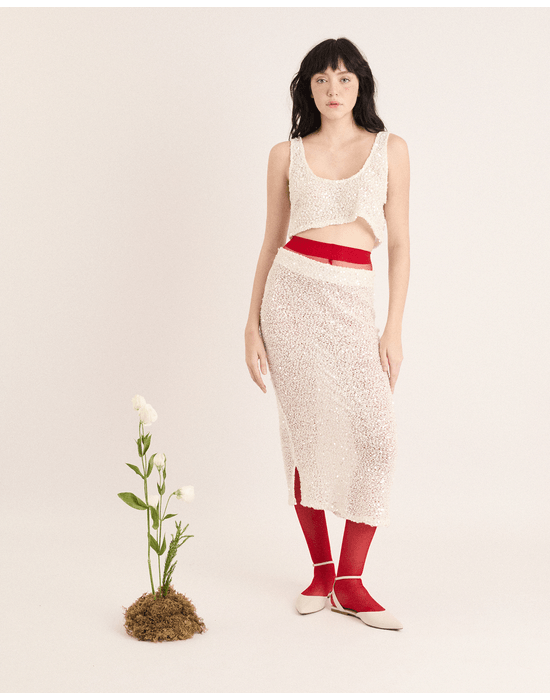 Saia cordoba ala off-white