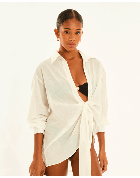 Camisa douro ray off-white