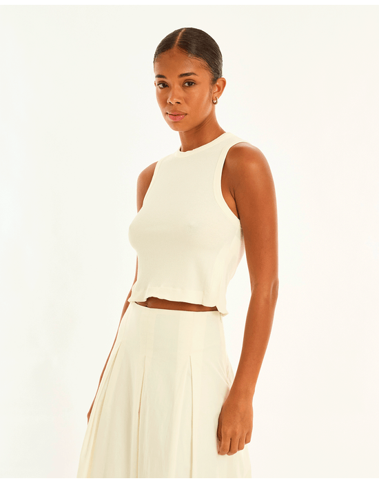 Regata oval ray off-white