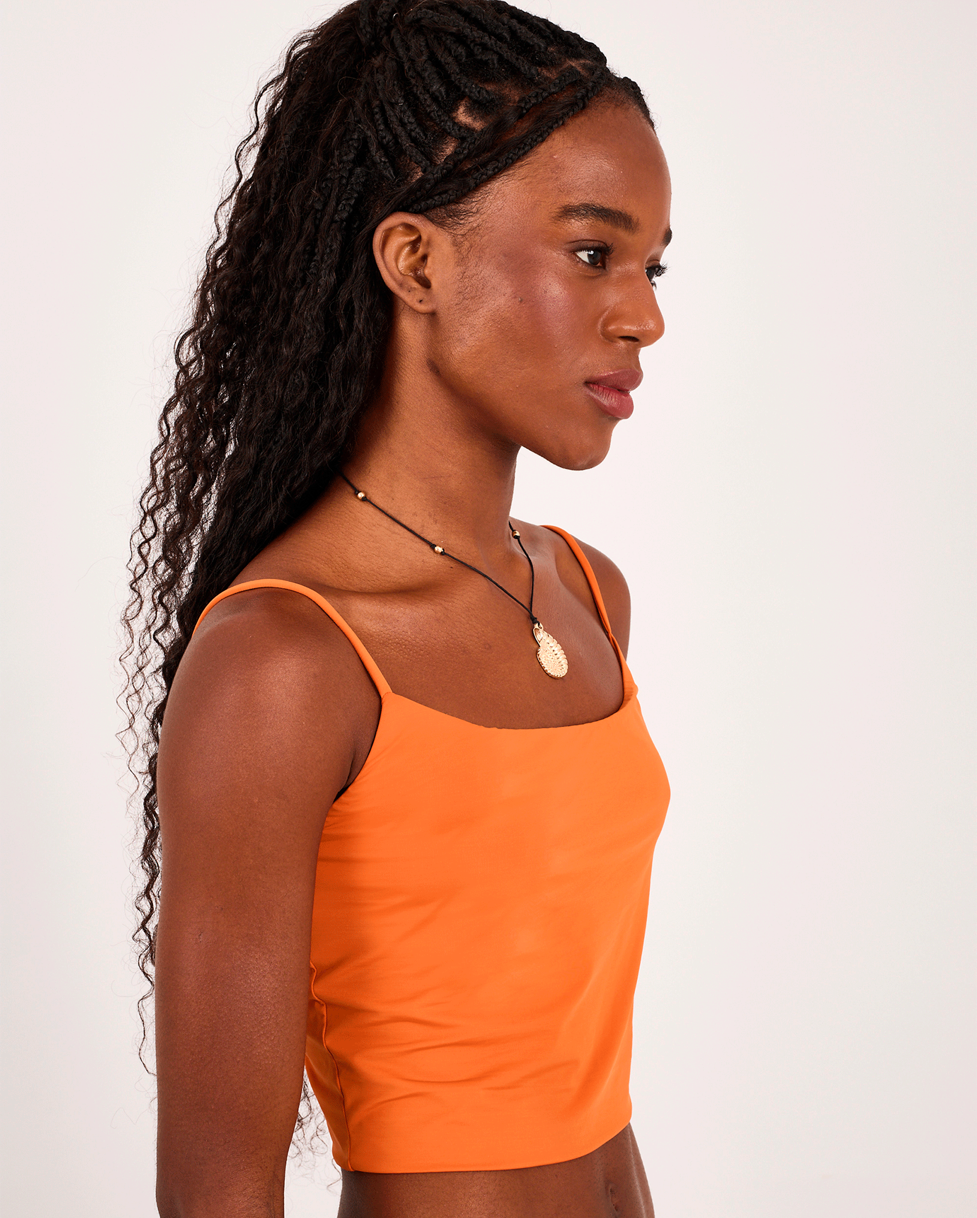 Top basic alt laranja Feminino | Loja 3