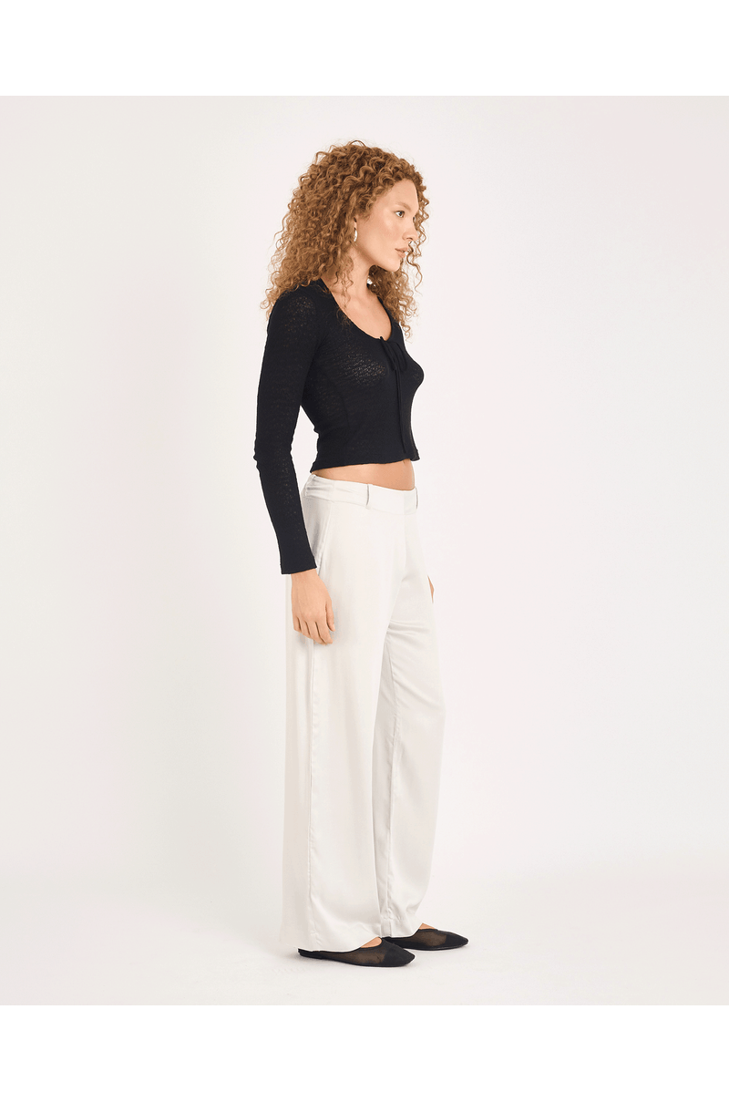 Calça sophia de lucca cinza