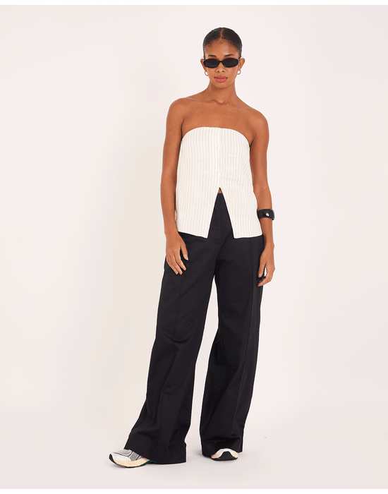 Calça sarja vin preto