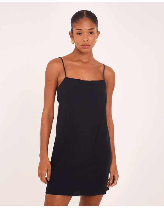 Vestido mini bossa vin preto